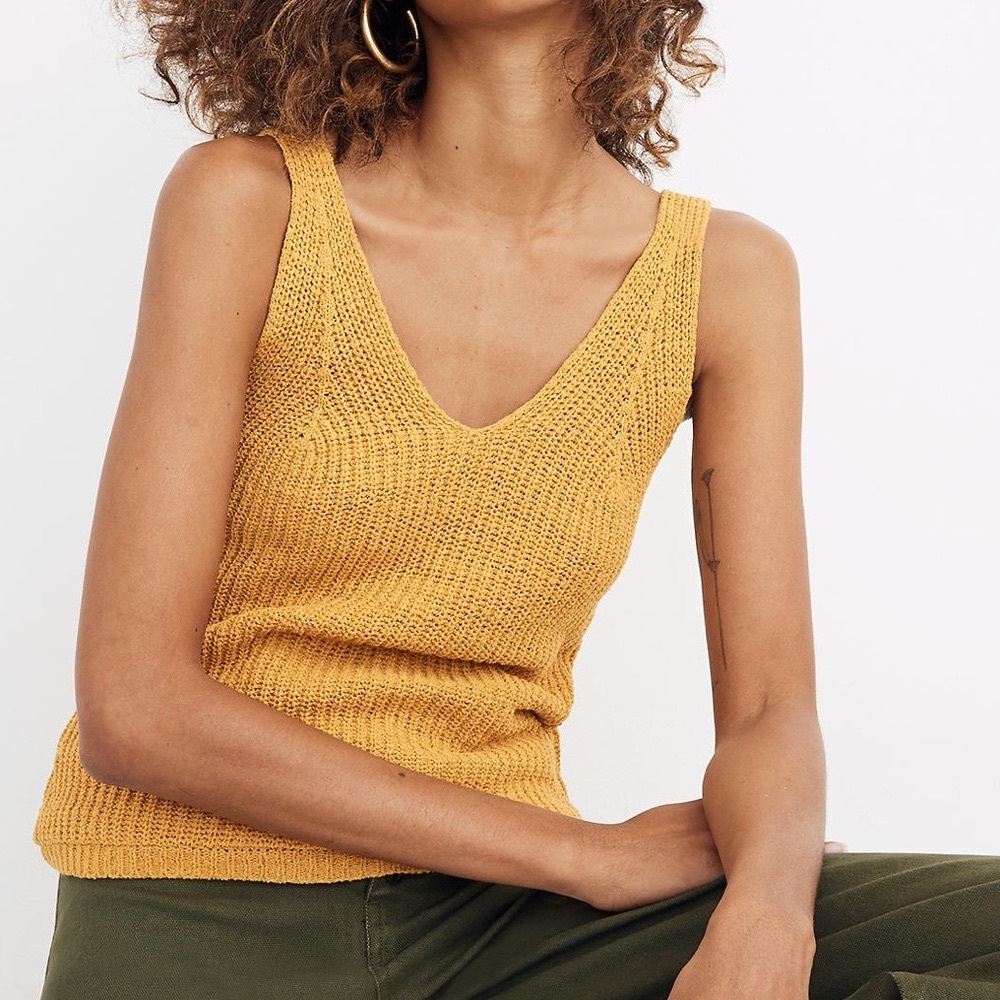 Madewell sweater tank top